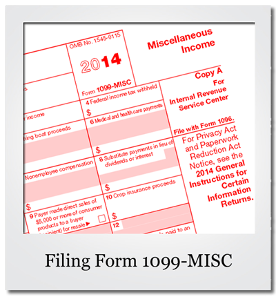 Filing Form 1099-MISC